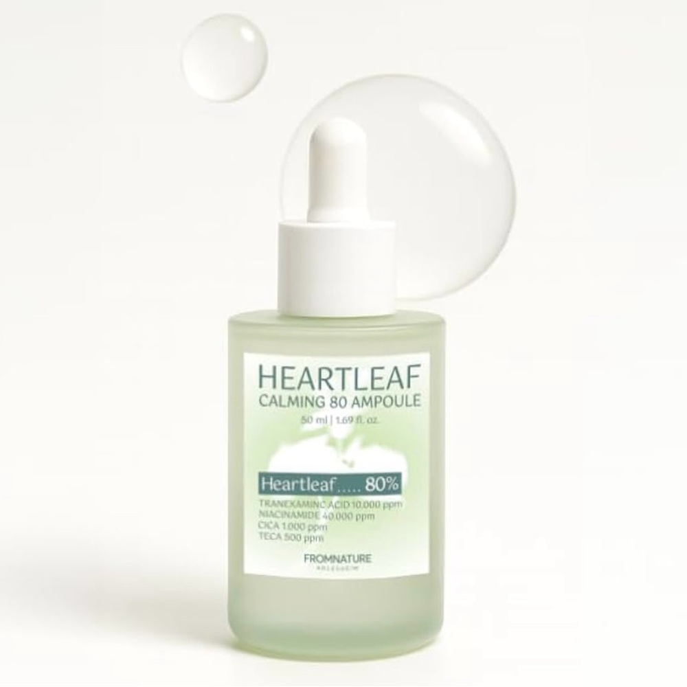 Korean Skincare Fromnature Arlesheim Heartleaf Calming 80 Ampoule